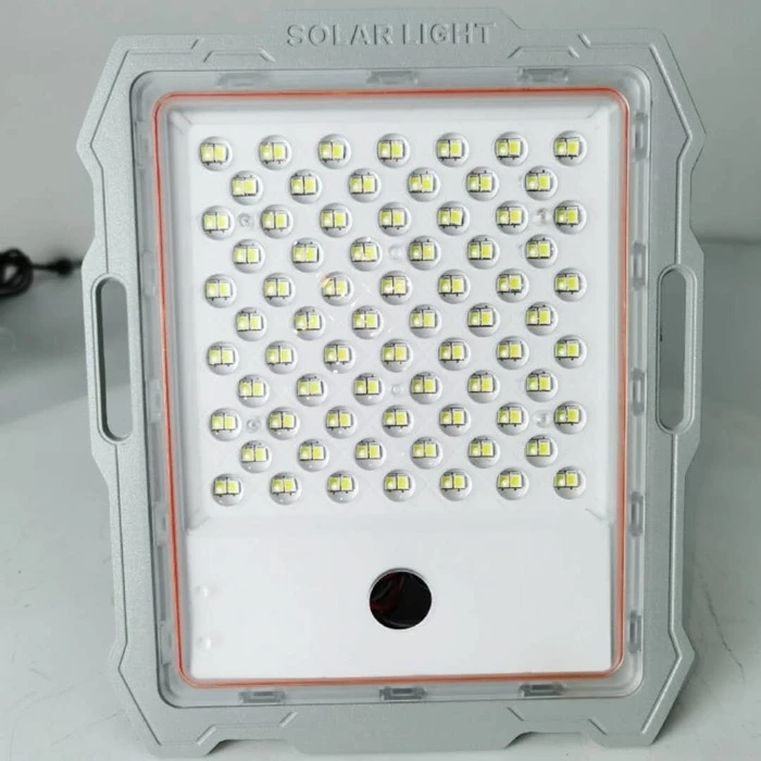solar flood light with camera