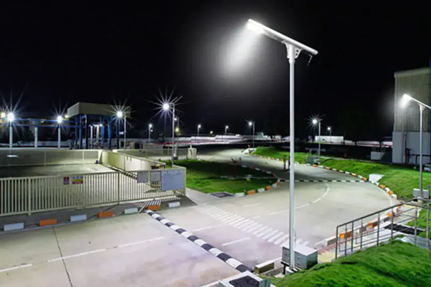 Lampadaire solaire