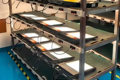 20 ensembles de projecteurs LED extérieurs de 300 W ont été expédiés au Laos