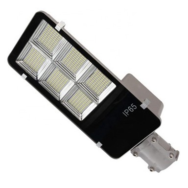 Lampadaire solaire avec batterie et panneau intégrés